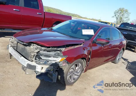 2019 Honda Insight Ex из США, поврежденный, VIN 19XZE4F51KE006175